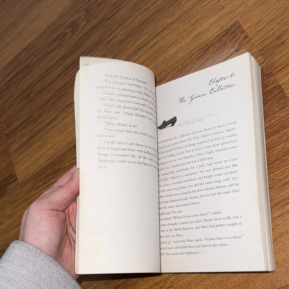 Scholastic The Grimm Legacy Book - Purple and Orange Cover - Picture 4 of 4